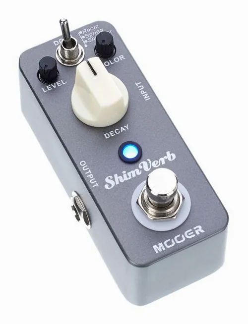 Mooer Shim Verb, connettori sul retro dell'unita