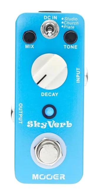 Mooer Sky Verb, connettori sul retro dell'unita
