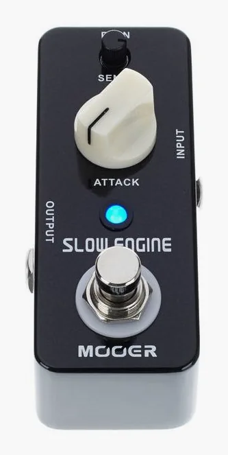 Mooer Slow Engine, manopole viste dall'alto