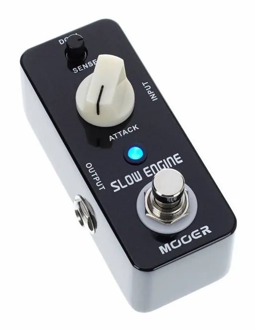 Mooer Slow Engine, led e interruttore a pedale