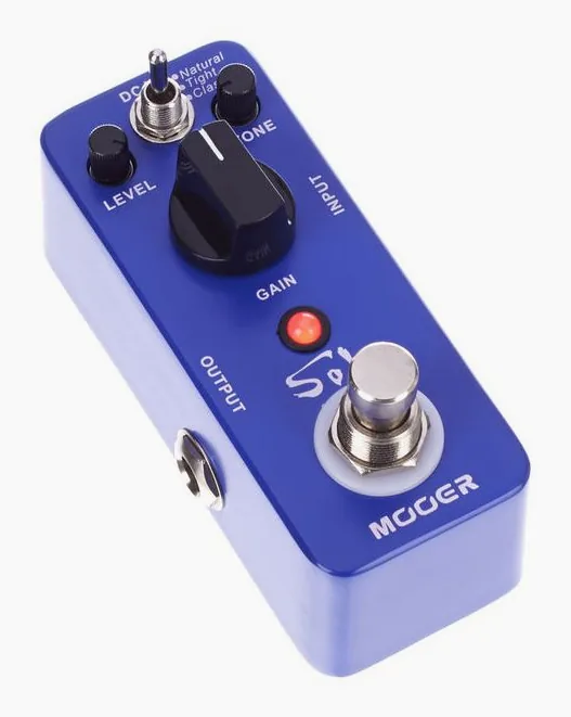 Mooer Solo, led e interruttore a pedale