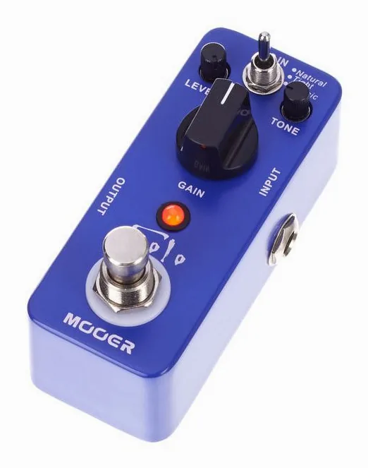 Mooer Solo in primo piano frontale