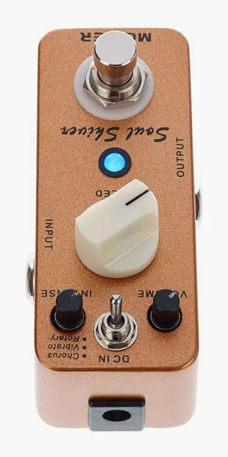 Mooer Soul Shiver, grafica del pannello superiore
