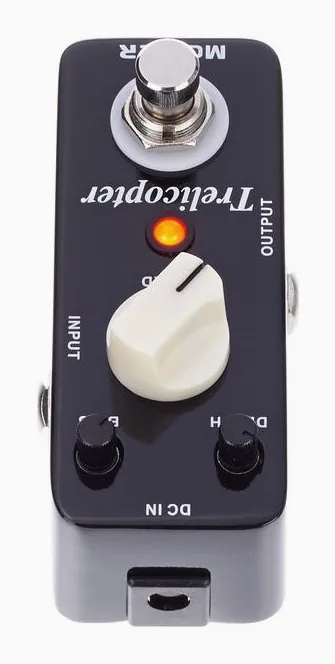 Mooer Trelicopter, grafica del pannello superiore