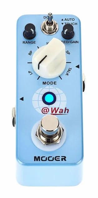 Mooer @Wah Digital Auto Wah Pedal, ingressi e uscite laterali