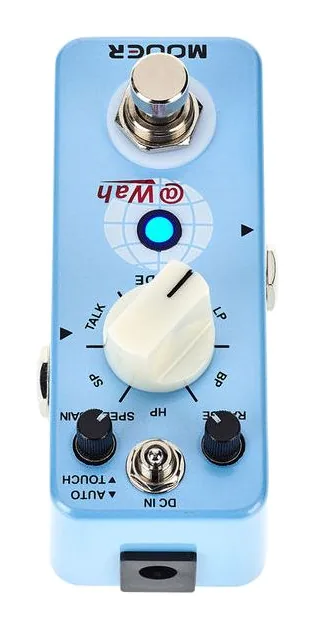 Mooer @Wah Digital Auto Wah Pedal, ingressi e uscite laterali