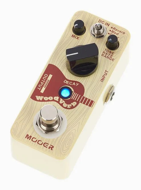 Mooer Woodverb Acoustic Reverb visto di fronte