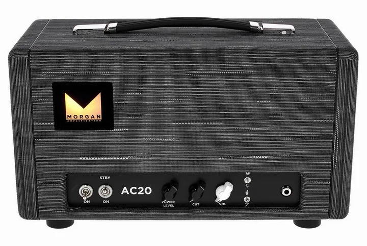 Morgan Amplification AC20 Head Twilight, vista laterale del cabinet