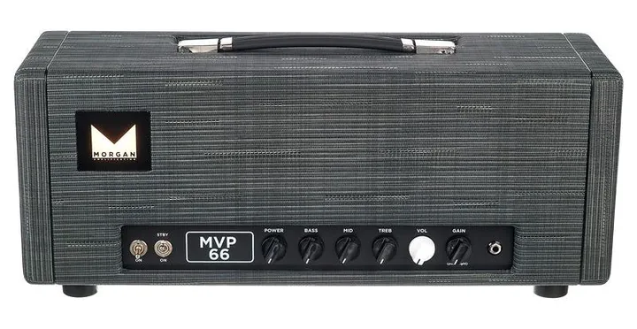Morgan Amplification MVP66 Head Twilight, pannello dei controlli in primo piano