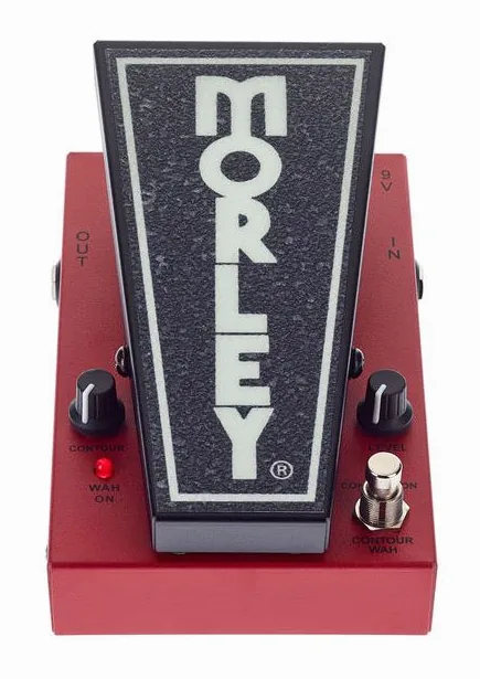 Morley 20/20 Bad Horsie Wah, led e interruttore a pedale