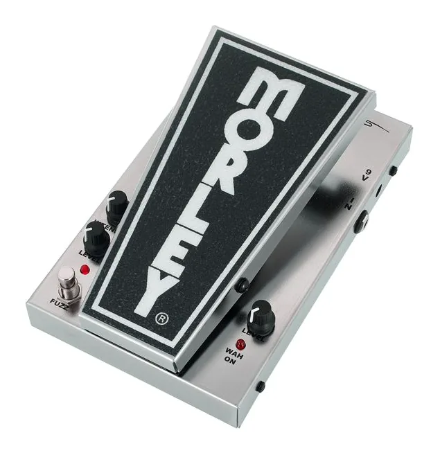 Morley Cliff Burton Power Fuzz Wah visto di fronte
