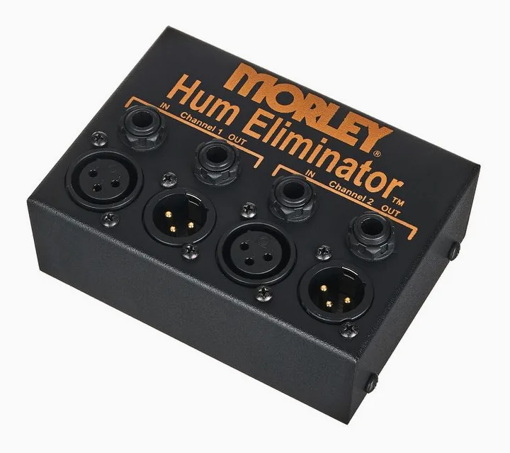 Morley Hum Removal Tool Box, led e interruttore a pedale