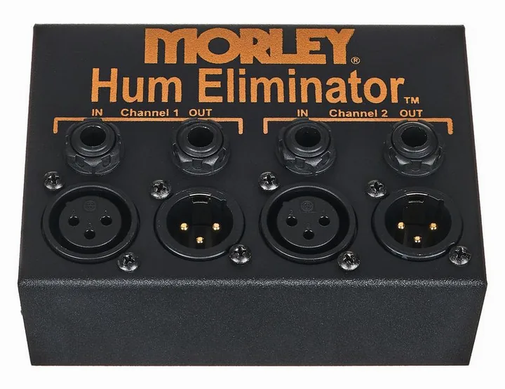 Morley Hum Removal Tool Box, grafica del pannello superiore