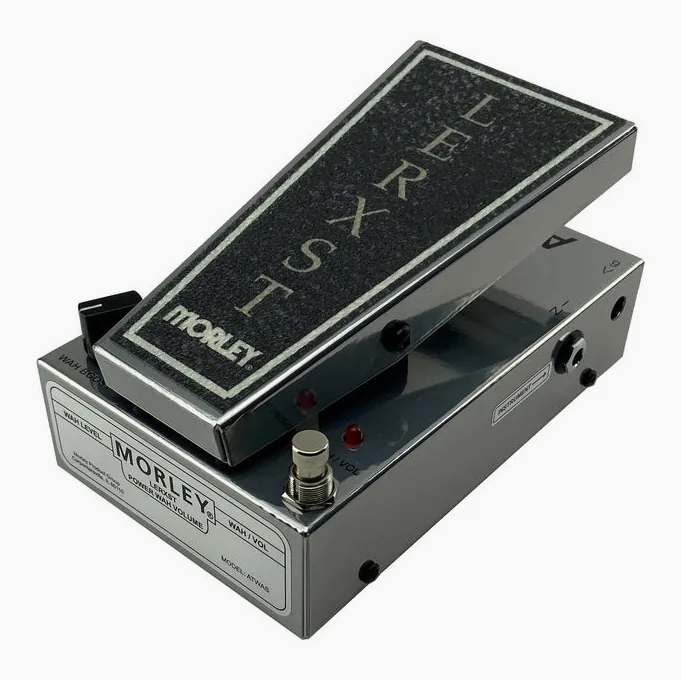 Morley Lerxst ATWAS Wah Volume, led e interruttore a pedale