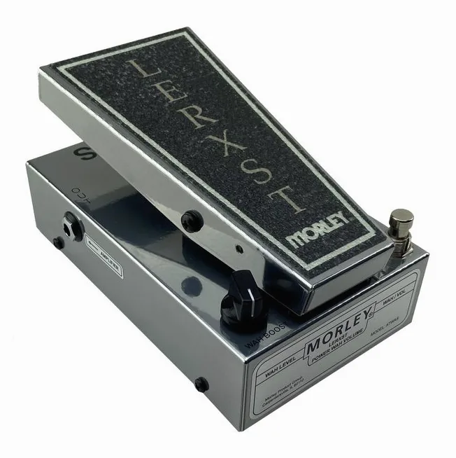 Morley Lerxst ATWAS Wah Volume, connettori sul retro dell'unita