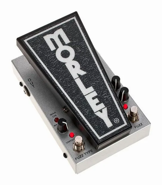 Morley MTPFW 20/20 Power Fuzz Wah, manopole viste dall'alto