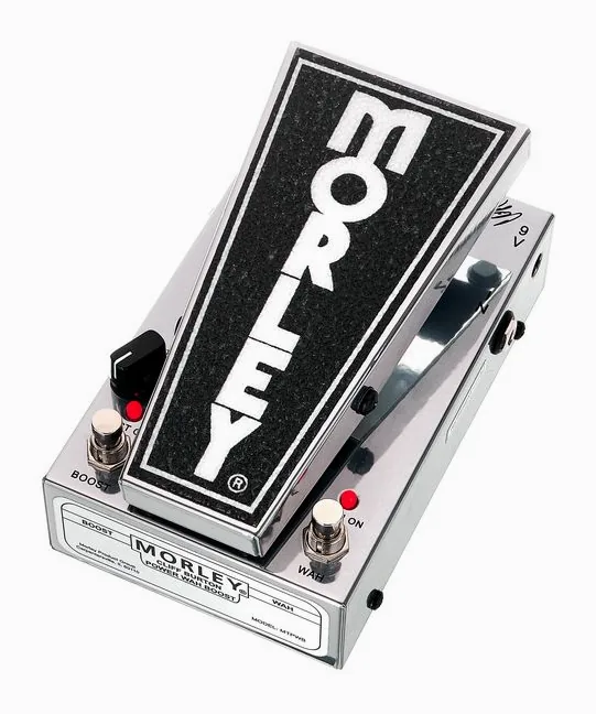 Morley MTPWB Cliff Burton Wah Boost in primo piano frontale