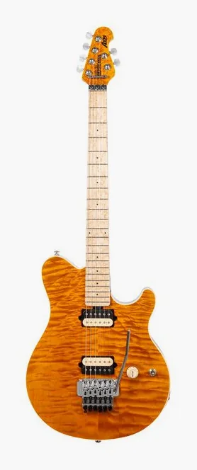 Music Man 30th Ann. Axis Quilt TRG in primo piano frontale
