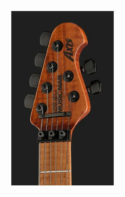 Music Man Axis Macha Flame, vista posteriore del corpo