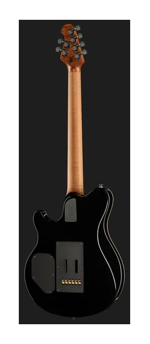 Music Man Axis Super Sport Macha Quilt, vista posteriore del corpo