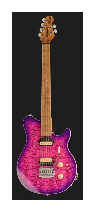 Music Man Axis Super Sport OB Quilt, ponte e meccaniche di intonazione