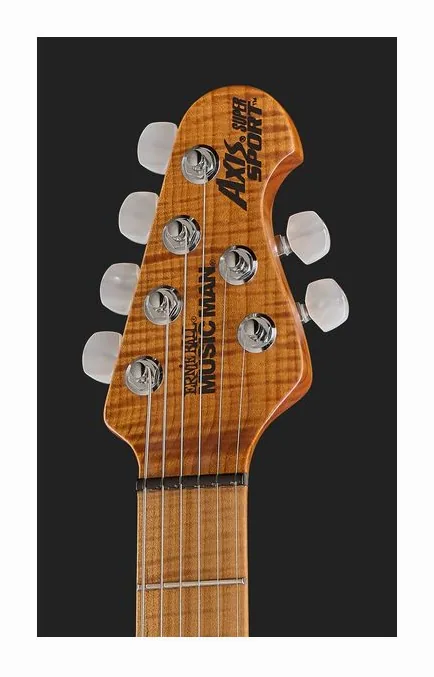 Music Man Axis Super Sport OB Quilt, curve del body viste dall'alto