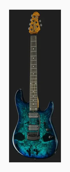Music Man Cutlass 6 Jason Richardson WT, pickup e manopole dei controlli