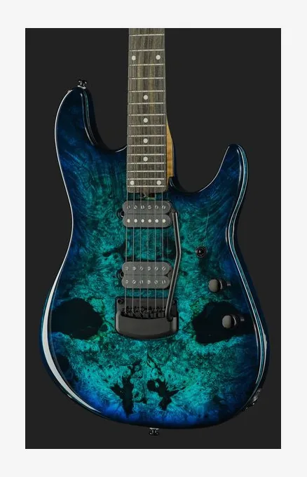 Music Man Cutlass 6 Jason Richardson WT, pickup e manopole dei controlli