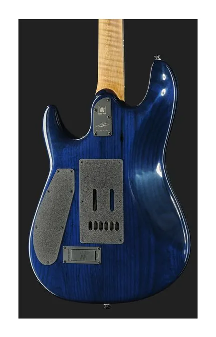 Music Man Cutlass 6 Jason Richardson WT, manico e tastiera visti di lato