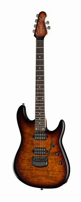 Music Man Cutlass 6 Jason Richardson VR in primo piano frontale