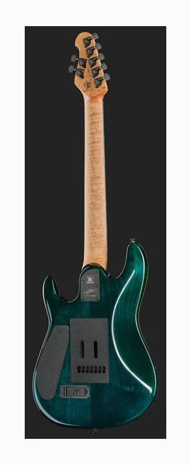 Music Man Cutlass 7 Jason Richardson KF, corpo e verniciatura in primo piano
