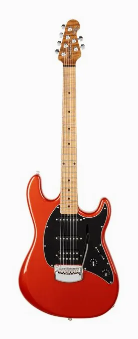 Music Man Cutlass HSS Blood Orange visto di fronte