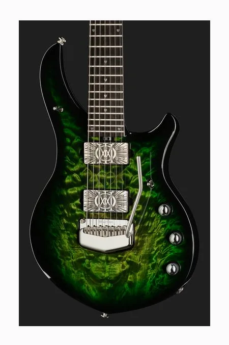 Music Man John Petrucci BFR Majesty 7 M, profilo laterale del corpo