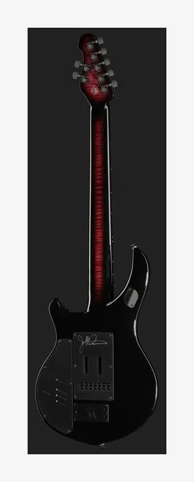 Music Man John Petrucci BFR Majesty 7 RN, corpo e verniciatura in primo piano