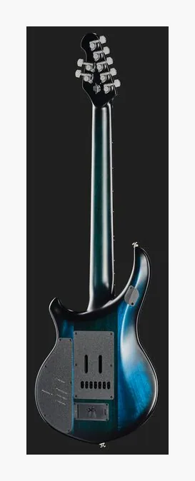 Music Man John Petrucci Majesty 7 BS, corpo e verniciatura in primo piano