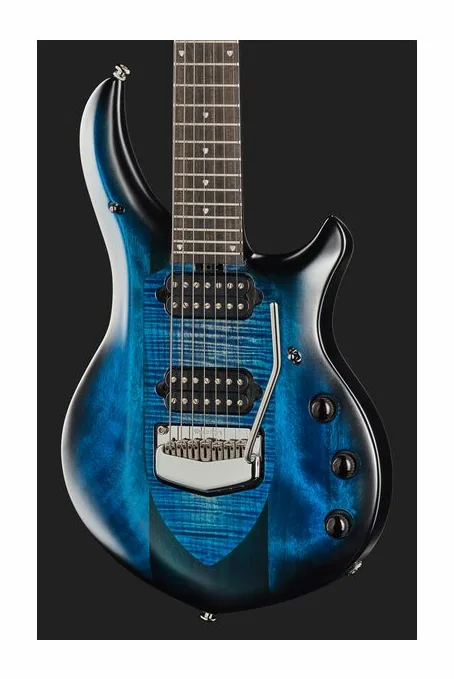Music Man John Petrucci Majesty 7 BS, profilo laterale del corpo