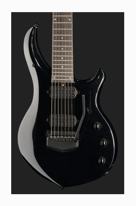 Music Man John Petrucci Majesty 7 BF, curve del body viste dall'alto