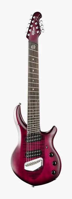 Music Man John Petrucci Majesty 8 AR in primo piano frontale