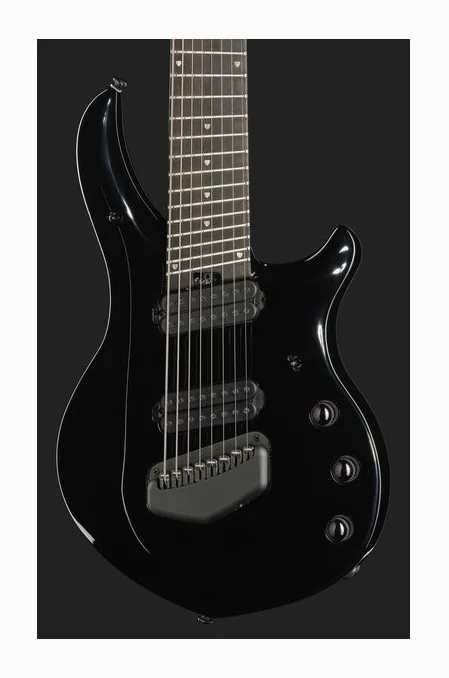 Music Man John Petrucci Majesty 8 DE, curve del body viste dall'alto