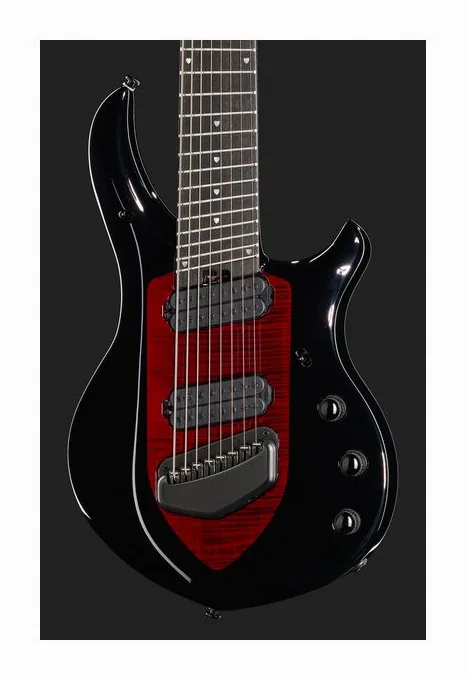 Music Man John Petrucci Majesty 8 DR SPK, pickup e manopole dei controlli