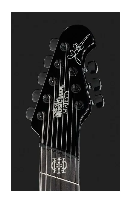 Music Man John Petrucci Majesty 8 DR SPK, curve del body viste dall'alto