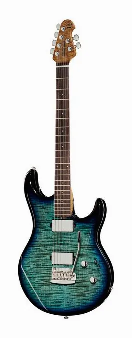 Music Man Luke IV HH Blue Dream visto di fronte