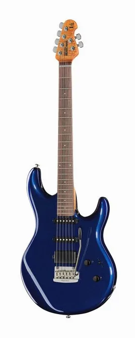 Music Man Luke IV HSS Butane Blue visto di fronte