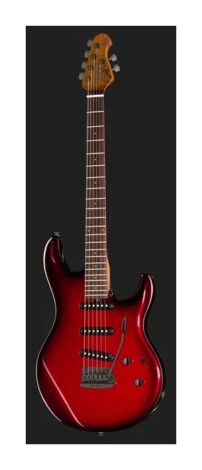Music Man Luke IV SSS Redburst, profilo laterale del corpo