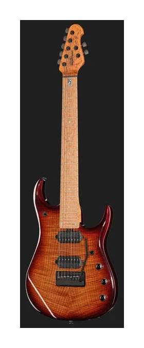 Music Man Petrucci JP15 7 Amber Waves FT, profilo laterale del corpo