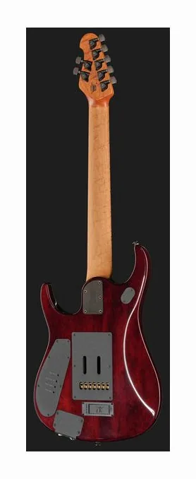 Music Man Petrucci JP15 7 Amber Waves FT, curve del body viste dall'alto