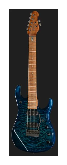 Music Man Petrucci JP15 7 Ultramarine QT, profilo laterale del corpo