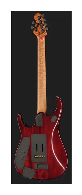 Music Man Petrucci JP15 Amber Waves FT, manico e tastiera visti di lato
