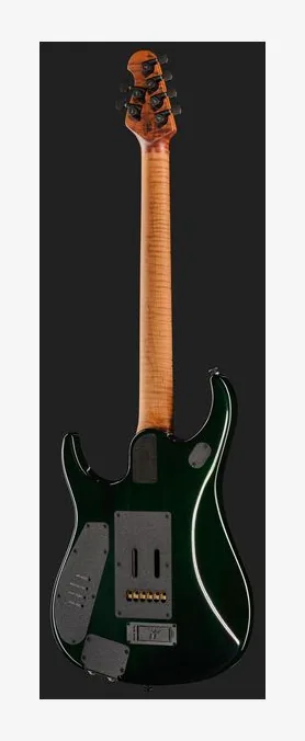 Music Man Petrucci JP15 Green Tiger QT, profilo laterale del corpo