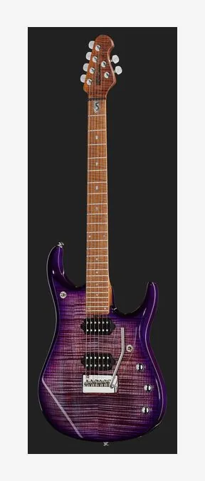 Music Man Petrucci JP15 Purple Nebula, pickup e manopole dei controlli